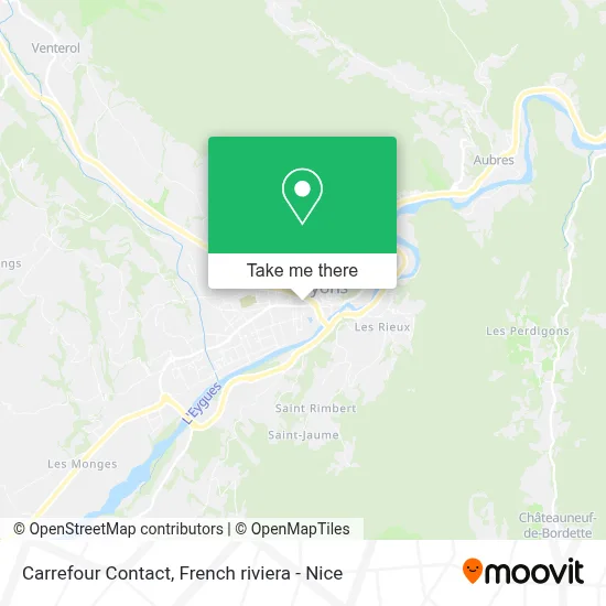 Carrefour Contact map