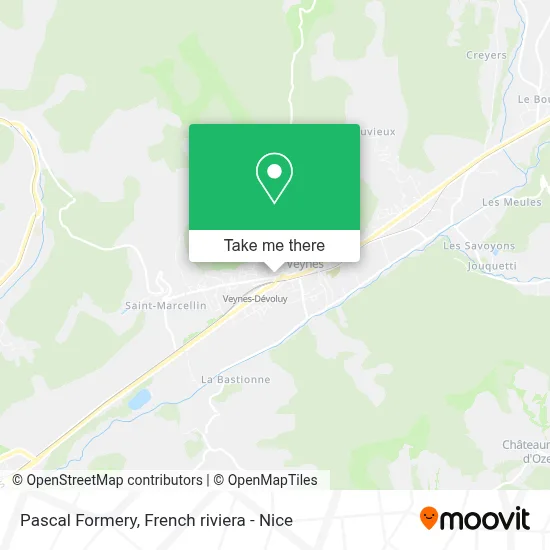 Mapa Pascal Formery