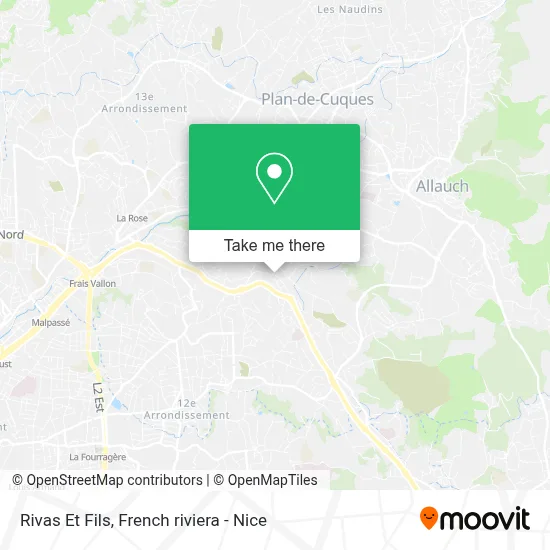 Mapa Rivas Et Fils