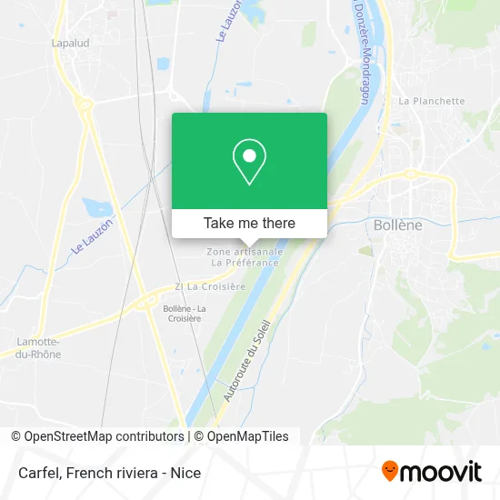 Carfel map