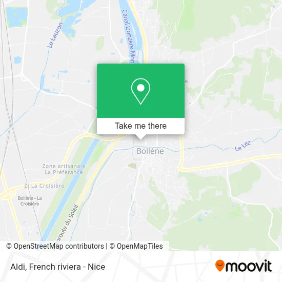 Aldi map