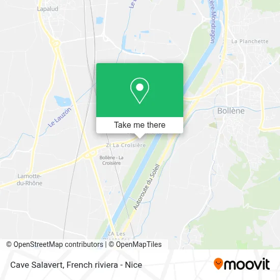 Cave Salavert map