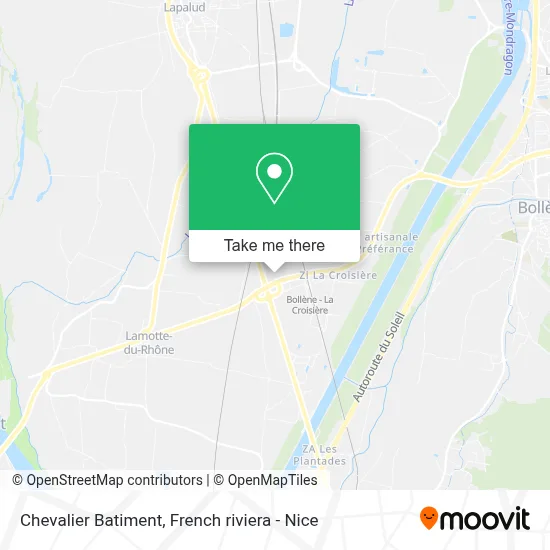 Chevalier Batiment map