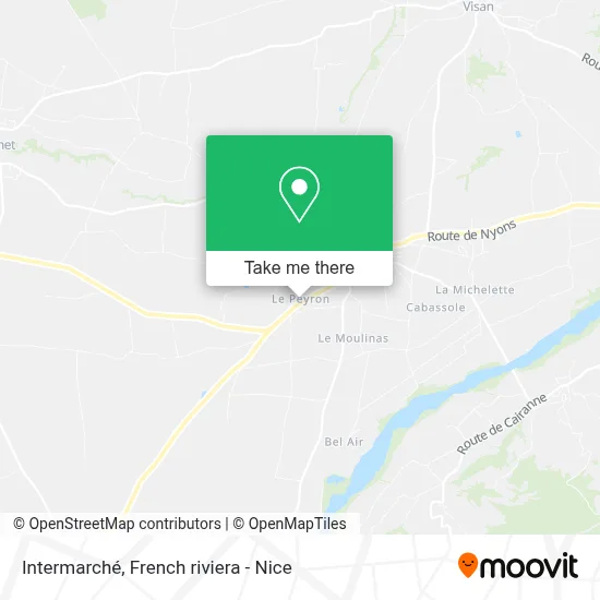 Intermarché map