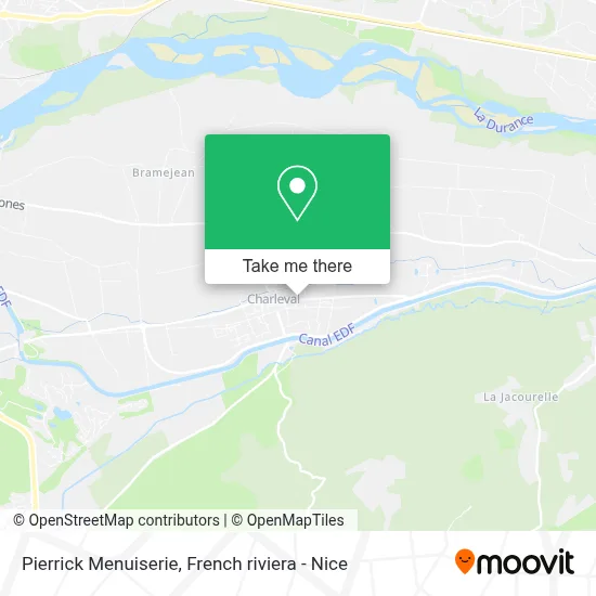 Pierrick Menuiserie map