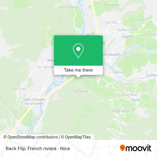 Back Flip map