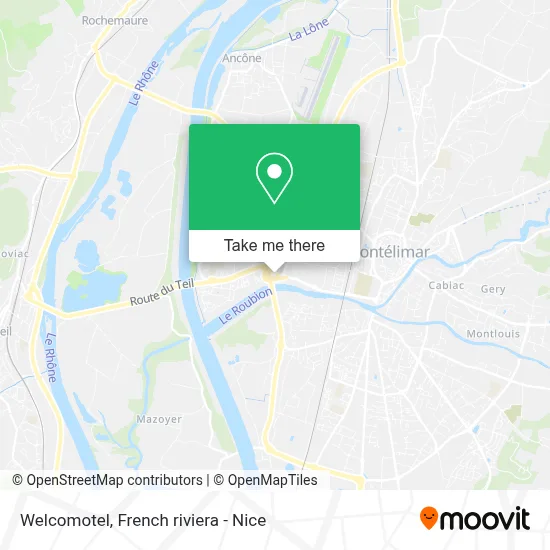 Welcomotel map