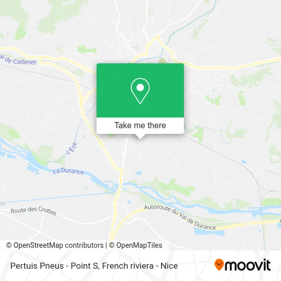 Pertuis Pneus - Point S map