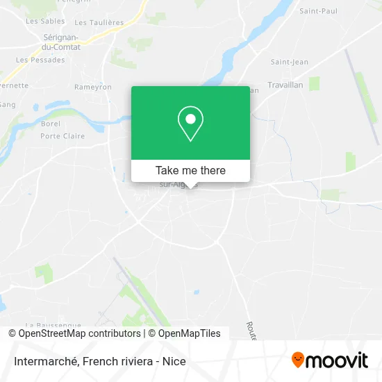 Intermarché map
