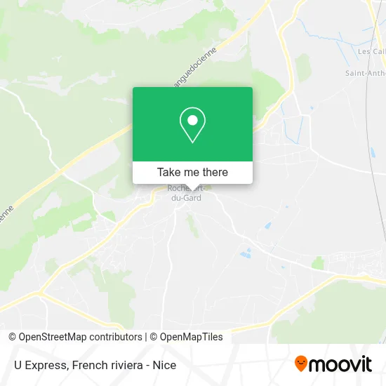 U Express map