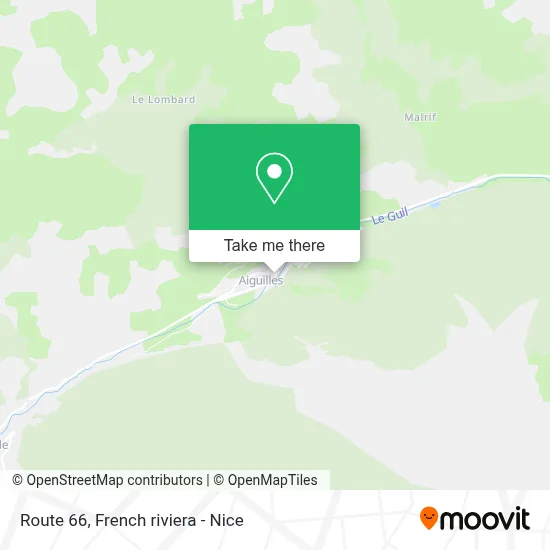 Route 66 map
