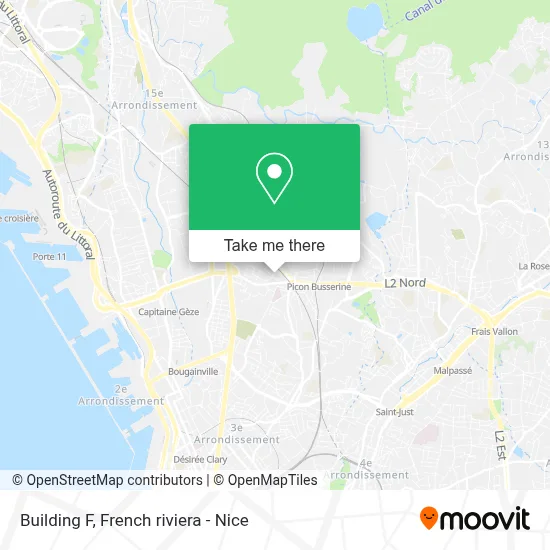 Batiment F map