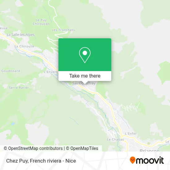 Chez Puy map