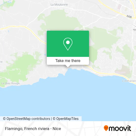 Flamingo map