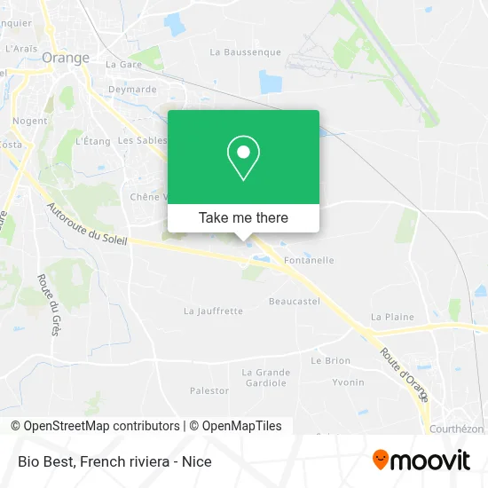 Bio Best map