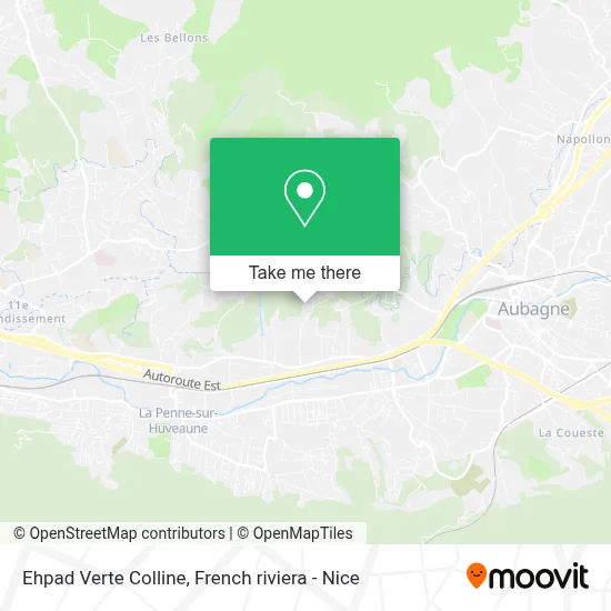 Ehpad Verte Colline map