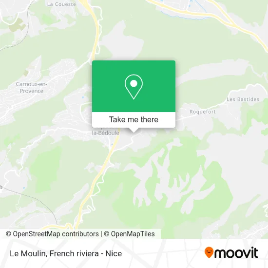Le Moulin map