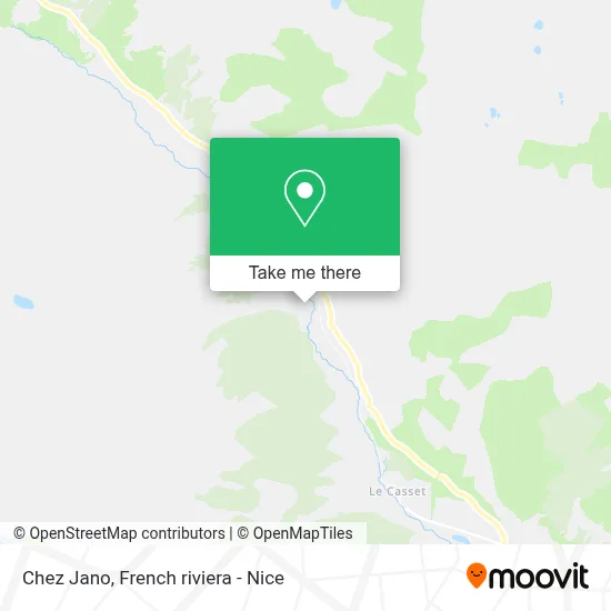 Chez Jano map