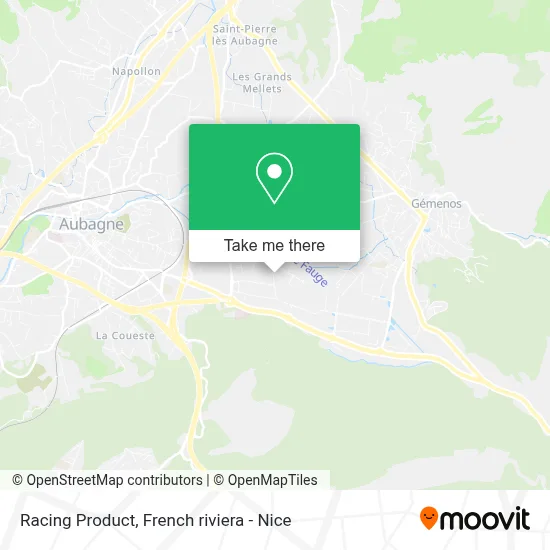Racing Product map