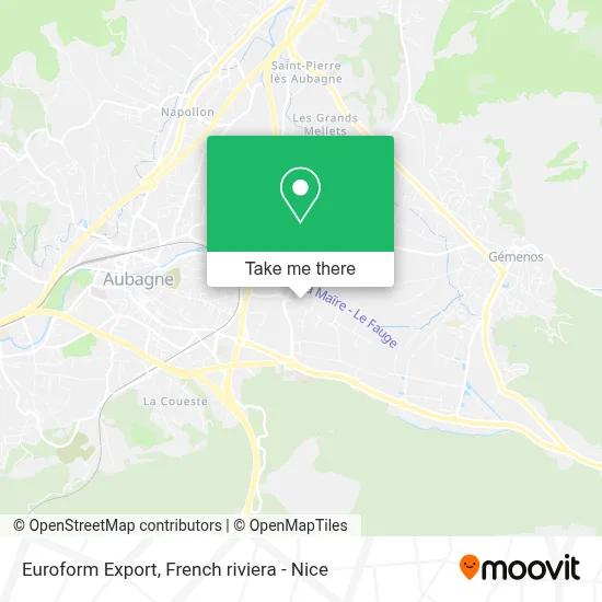 Euroform Export map