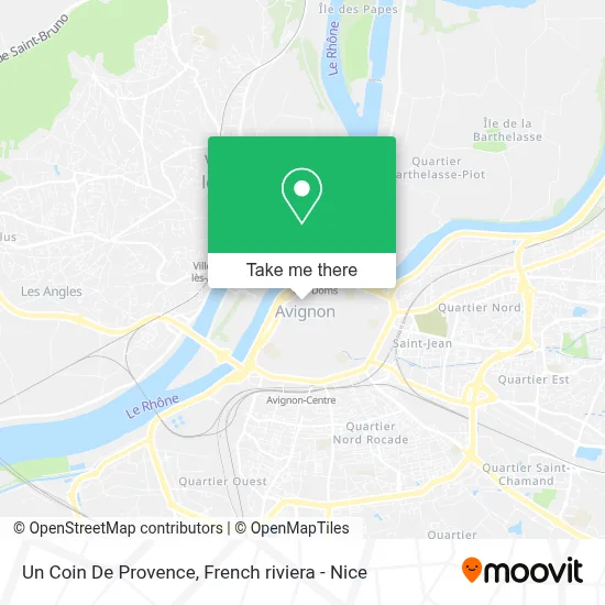 Un Coin De Provence map