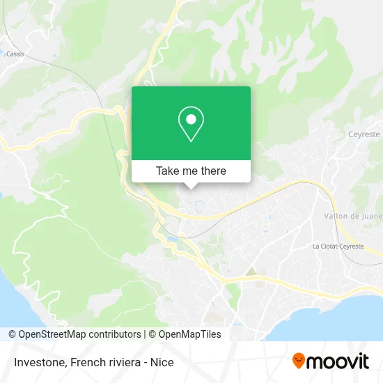 Investone map