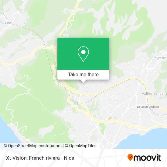 Xt-Vision map