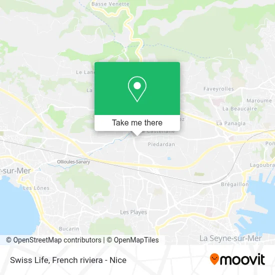 Swiss Life map