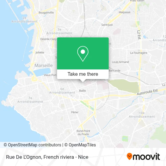 Rue De L'Ognon map