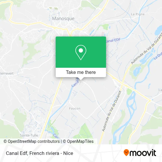 Canal Edf map