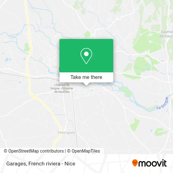 Garages map