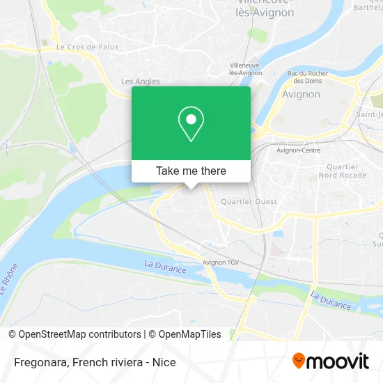Fregonara map