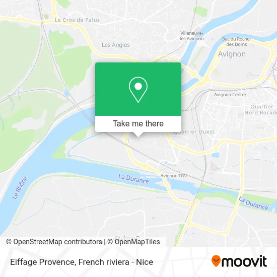 Eiffage Provence map