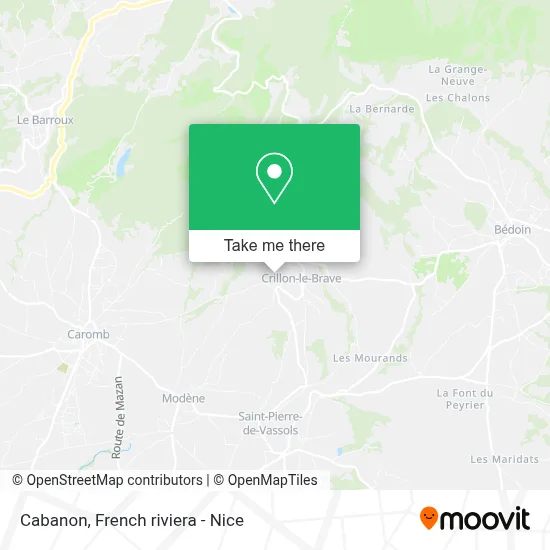 Cabanon map