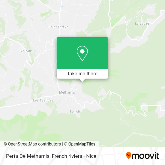 Perta De Methamis map