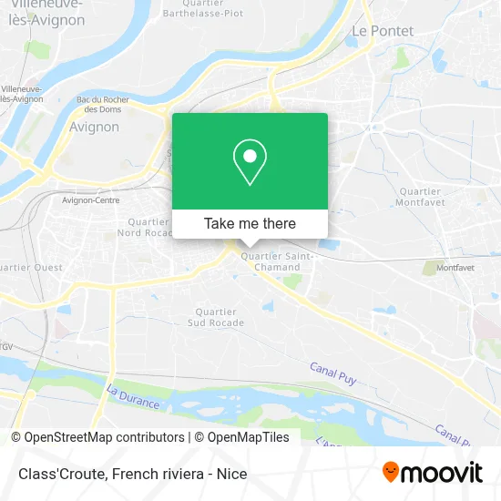 Class'Croute map