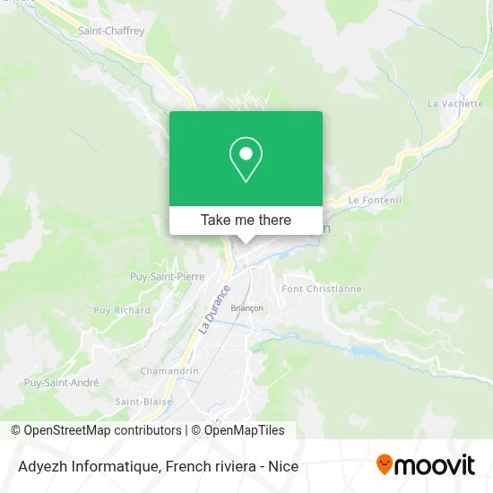 Adyezh Informatique map