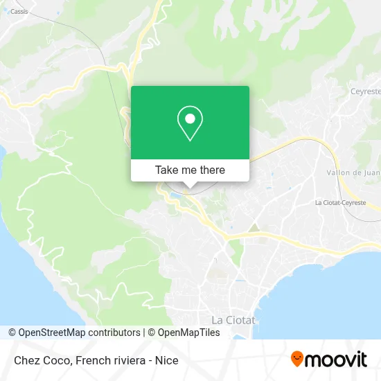Chez Coco map