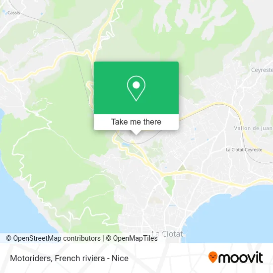 Motoriders map