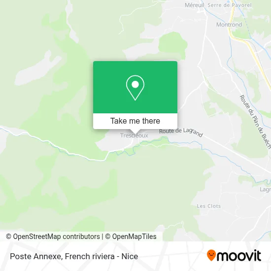 Poste Annexe map