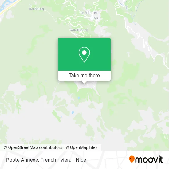 Poste Annexe map