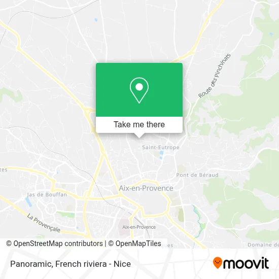 Panoramic map
