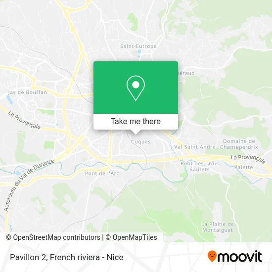 Pavillon 2 map