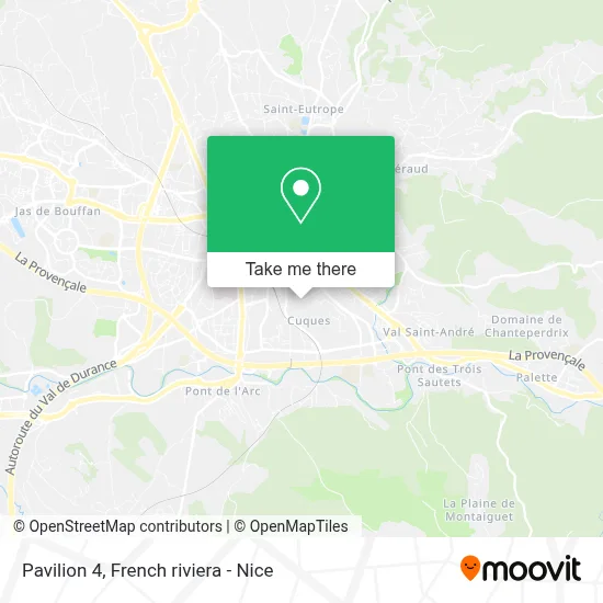 Pavillon 4 map