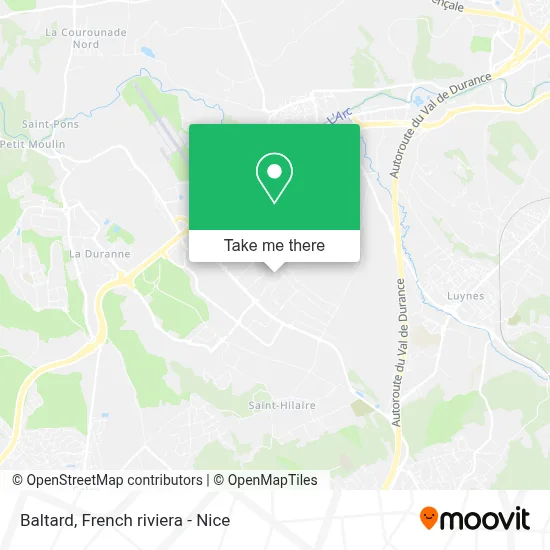 Baltard map