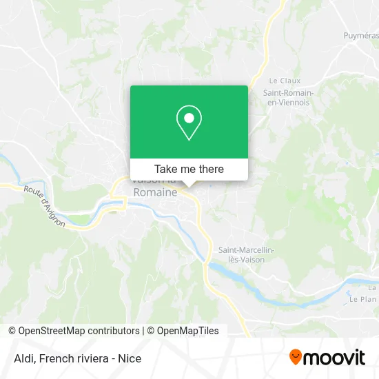 Aldi map