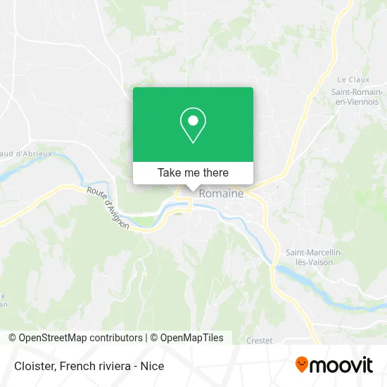 Cloître map