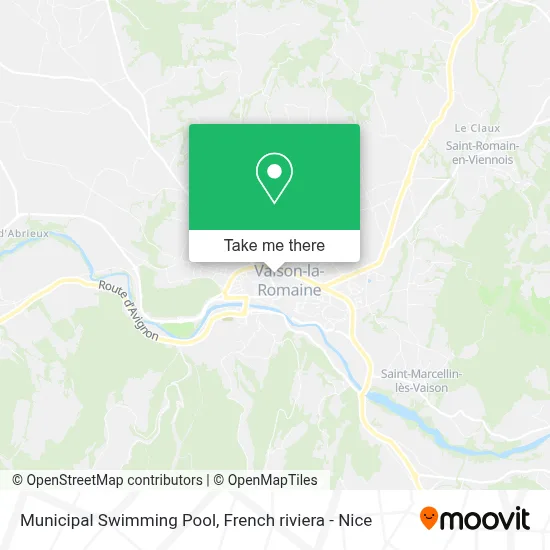 Piscine Municipale map