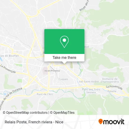 Relais Poste map