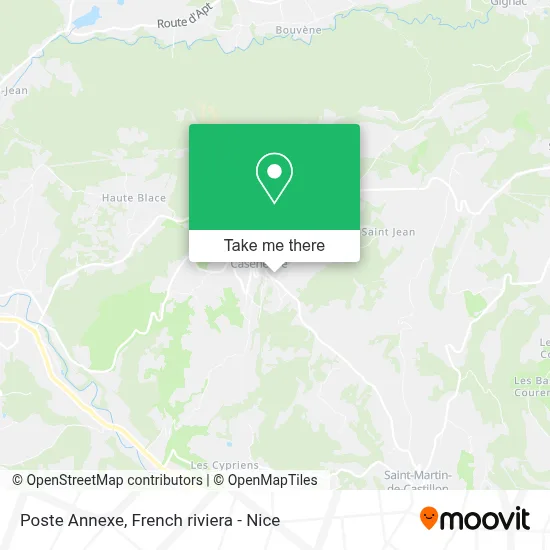 Poste Annexe map